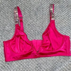 Victoria Secrete V-Wire (Hot Pink) Bralette 💎